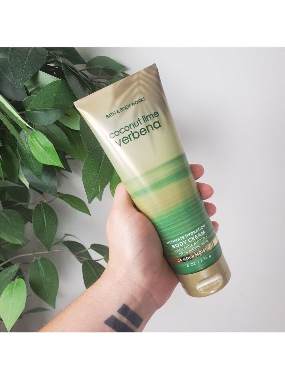 Bath and Body Works Coconut Lime Verbena Body Cream 8oz